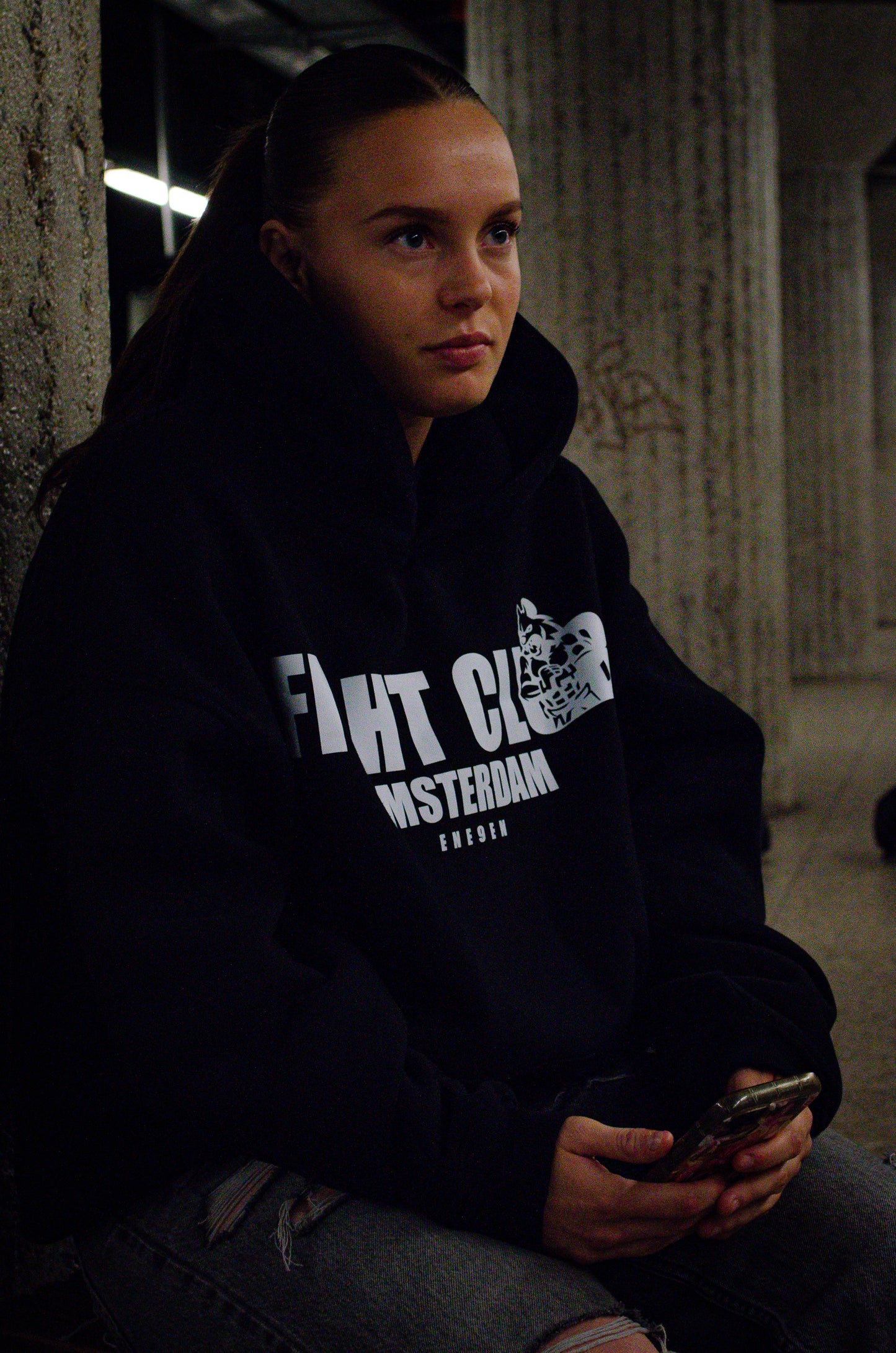 Fight Club Hoodie - Zwart