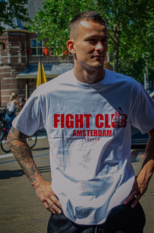 Fight Club Shirt - Wit